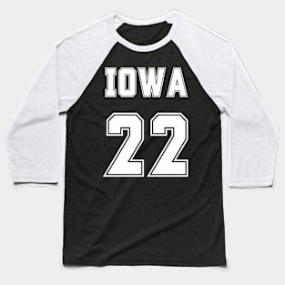 Iowa #22 shirt, Clark Shirt, Caitlin Clark Baseball T-Shirt